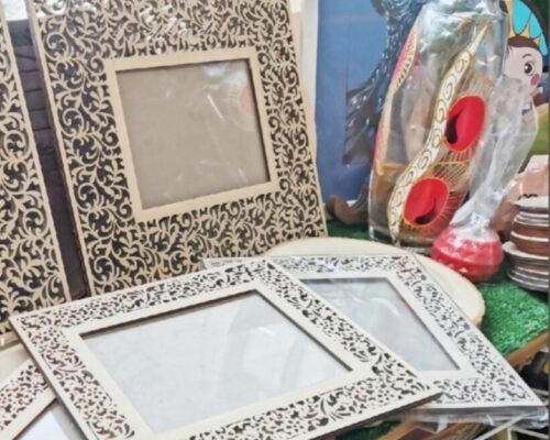 Marcos decorativos de madera - archivos para corte láser (CDR, AI, DXF, SVG)