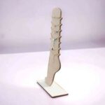 Organizador de tobilleras de madera para joyas - archivo para corte láser (CDR, AI, DXF, SVG)