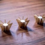 Portavelas decorativo para corte láser — archivo digital (CDR, AI, DXF, SVG)