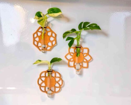 Estación de propagación mural para esquejes - archivo para corte láser