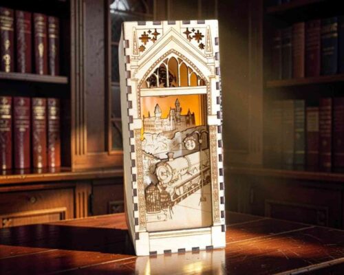 Rincón de lectura Harry Potter - archivo para corte láser (MDF)