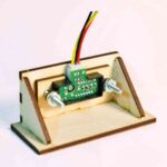 Soporte para sensor IR para corte láser — montaje para Arduino y robótica (CDR/AI/DXF/SVG)