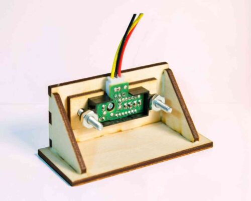 Soporte para sensor IR para corte láser — montaje para Arduino y robótica (CDR/AI/DXF/SVG)