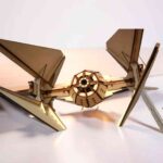 Interceptor TIE - Archivo SVG para corte láser (.CDR .AI .DXF .SVG)