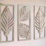 Cuadro de pared hojas de palmera - archivo para corte láser (CDR · AI · DXF · SVG)