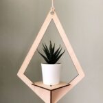 Soporte colgante para plantas - archivo para corte láser (SVG, DXF, CDR, AI)