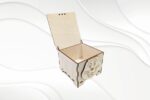 Caja regalo de Pascua con conejo, diseño para corte láser CNC, descarga digital (SVG DXF PDF) - Imagen 2