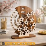Pack Sakura para corte láser - archivos SVG/DXF para MDF, CNC y decoración de escritorio - Imagen 2