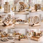 Pack Sakura para corte láser - archivos SVG/DXF para MDF, CNC y decoración de escritorio