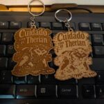 Llavero Therian — diseño para corte láser y CNC - Imagen 2